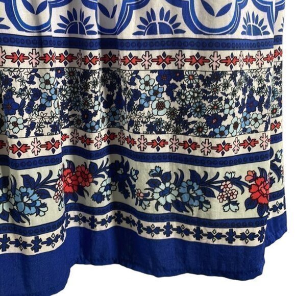 Daniel Rainn | Patterned Sleeveless Top - Picture 4 of 6